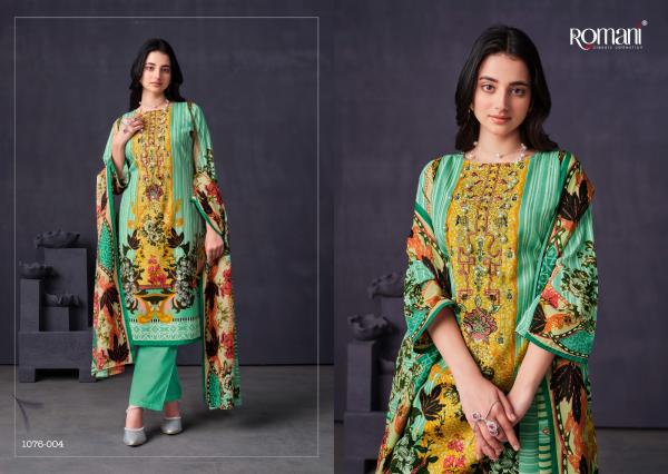 Romani Mareena Vol 12 Regular Cotton Designer Dress Material Collection